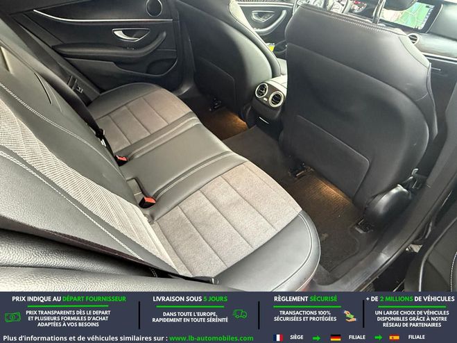 Mercedes Classe E 200 BVA Noir M�tallique de 2019