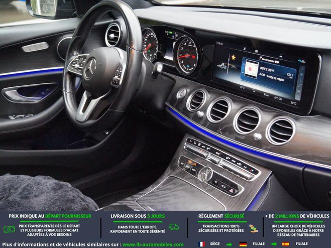 Mercedes Classe E 200 BVA Noir M�tallique de 2020