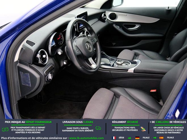 Mercedes Classe C 180 BVA Bleu M�tallique de 2018