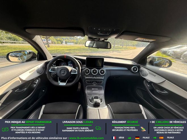 Mercedes Classe C 63 AMG BVA Noir M�tallique de 2016
