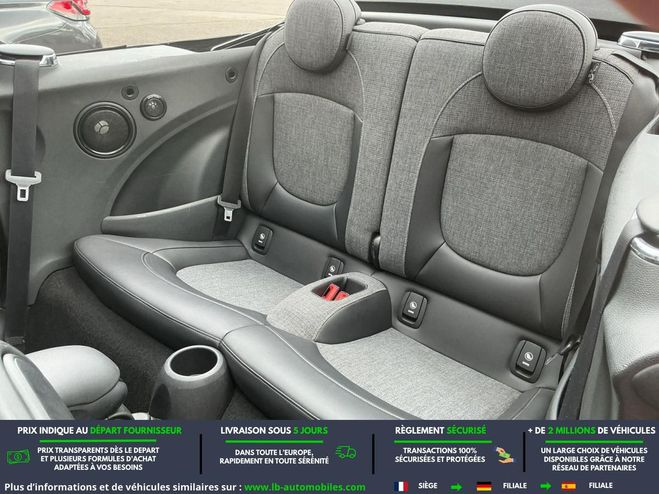 Mini Cabrio 136 ch BVA Noir M�tallique de 2020