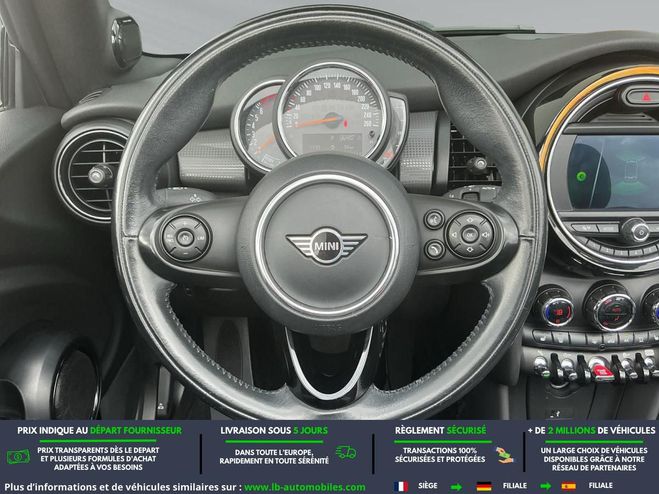 Mini Cabrio 136 ch BVA Noir M�tallique de 2020