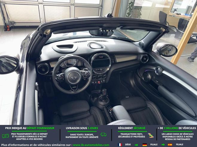 Mini Cabrio S 192 ch BVA Noir M�tallique de 2020