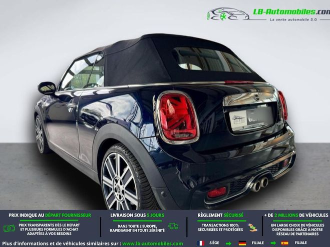 Mini Cabrio S 192 ch BVA Noir M�tallique de 2020