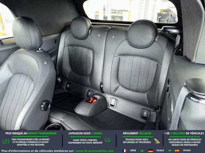 Mini Cabrio S 192 ch BVA Noir M�tallique de 2020