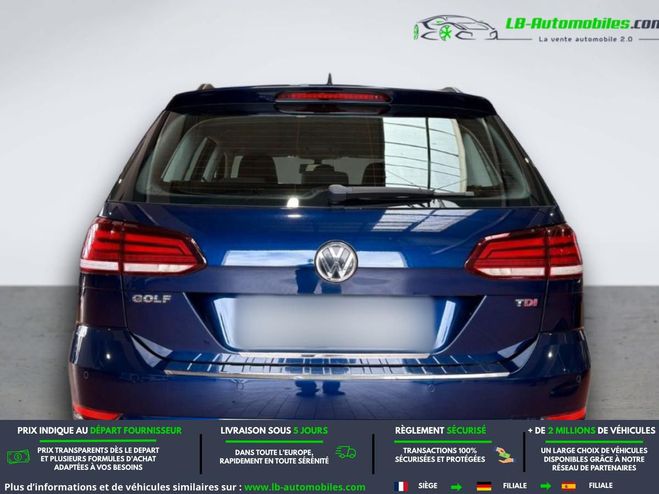 Volkswagen Golf 1.6 TDI 115 BVM Bleu M�tallique de 2017
