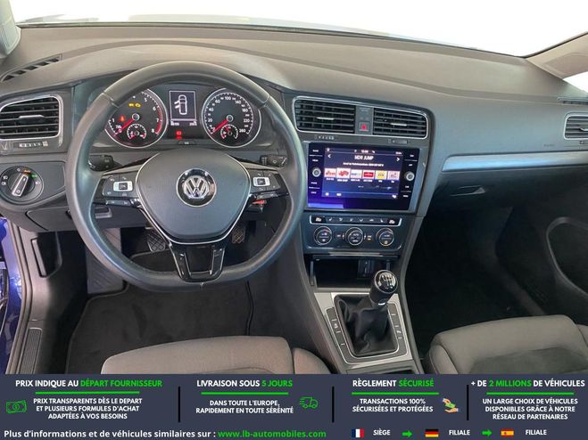 Volkswagen Golf 1.4 TSI 125 BVM Bleu M�tallique de 2018