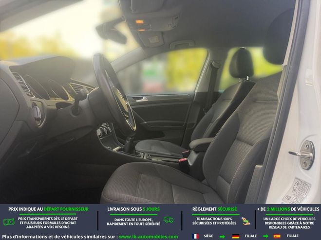 Volkswagen Golf 1.4 TSI 125 BVM Blanc de 2017