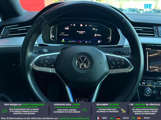 Volkswagen Passat 1.4 TSI 218 Hybride Rechargeable BVA Noir de 2019