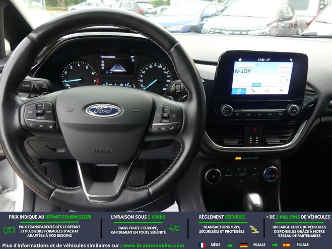 Ford Fiesta 1.0 EcoBoost 100 ch BVA Blanc de 2017