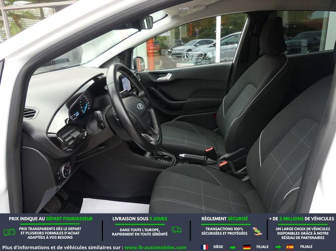 Ford Fiesta 1.0 EcoBoost 100 ch BVA Blanc de 2017
