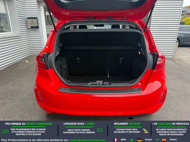 Ford Fiesta 1.0 EcoBoost 100 ch BVA Rouge M�tallique de 2019