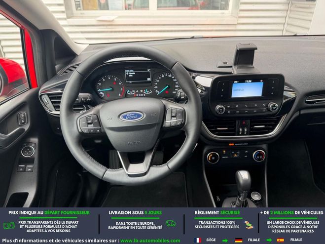Ford Fiesta 1.0 EcoBoost 100 ch BVA Rouge M�tallique de 2019