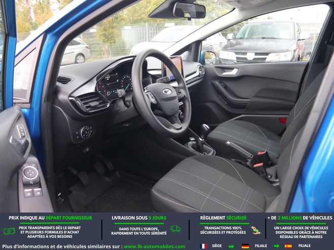 Ford Fiesta 1.0 EcoBoost 100 ch BVM Bleu de 2019