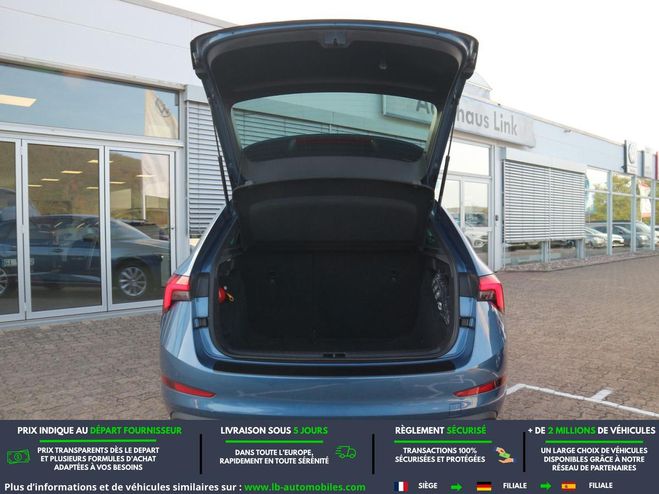 Skoda Scala 1.5 TSI 150 ch BVM Bleu M�tallique de 2020