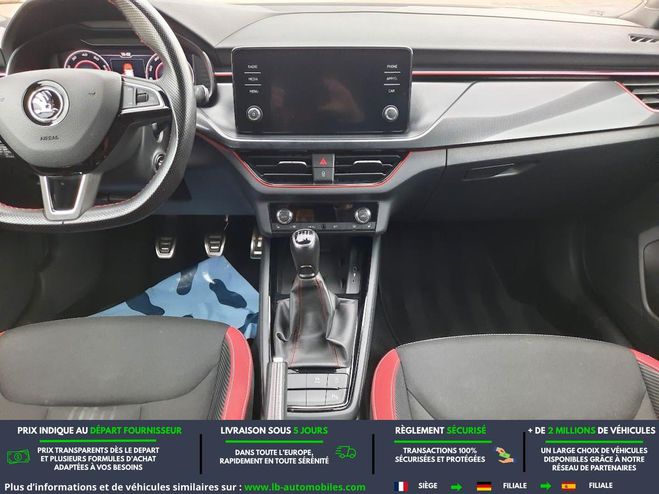Skoda Scala 1.5 TSI 150 ch BVM Rouge M�tallique de 2020