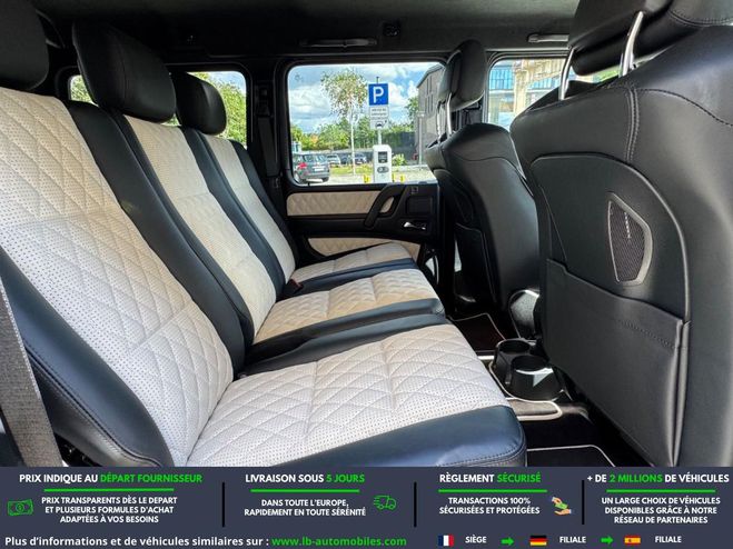 Mercedes Classe G 63 AMG BVA Noir M�tallique de 2014