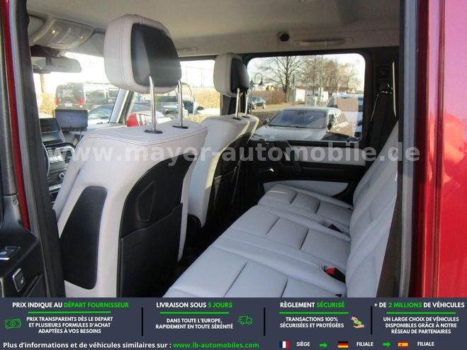 Mercedes Classe G 500 BVA Rouge M�tallique de 2017