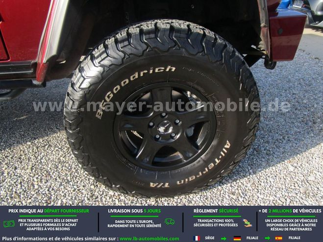 Mercedes Classe G 500 BVA Rouge M�tallique de 2017
