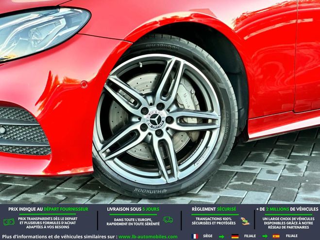 Mercedes Classe E 400 d BVA 4-Matic Rouge M�tallique de 2019