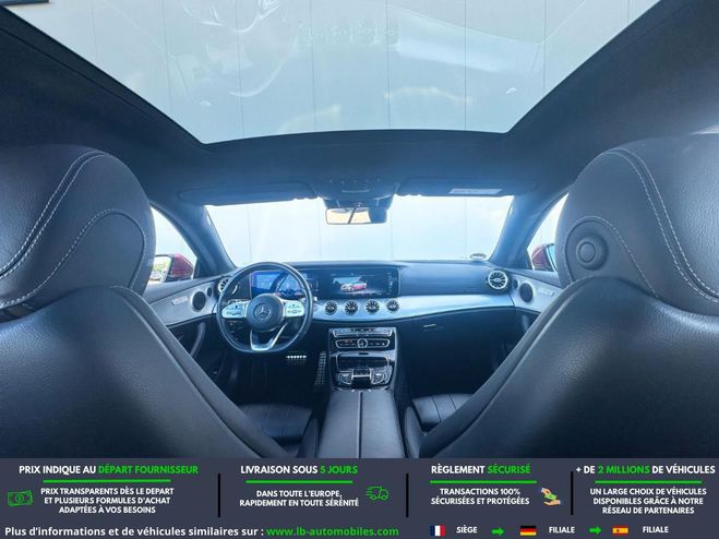Mercedes Classe E 400 d BVA 4-Matic Rouge M�tallique de 2019