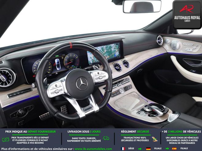 Mercedes Classe E 53 AMG EQBoost BVA 4-Matic+ Noir M�tallique de 2019
