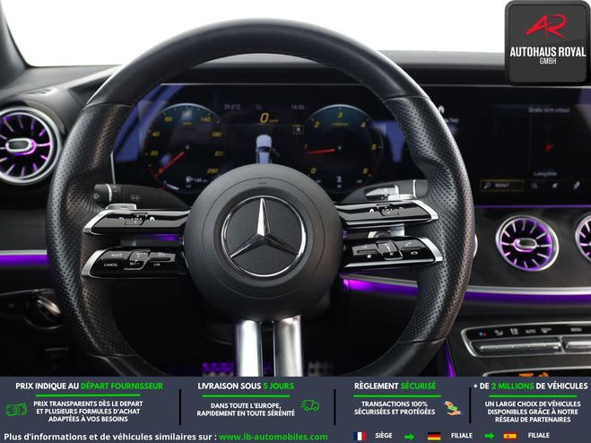 Mercedes Classe E 220 d BVA Noir de 2021