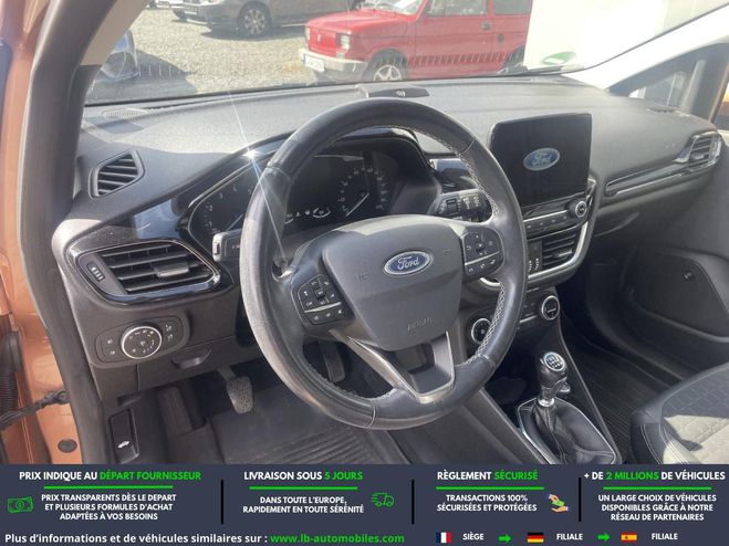 Ford Fiesta 1.0 EcoBoost 100 ch BVM Orange M�tallique de 2018
