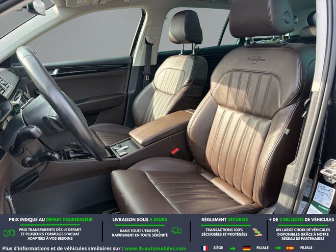 Skoda Superb 2.0 TDI 190 BVA 4x4 Noir M�tallique de 2017