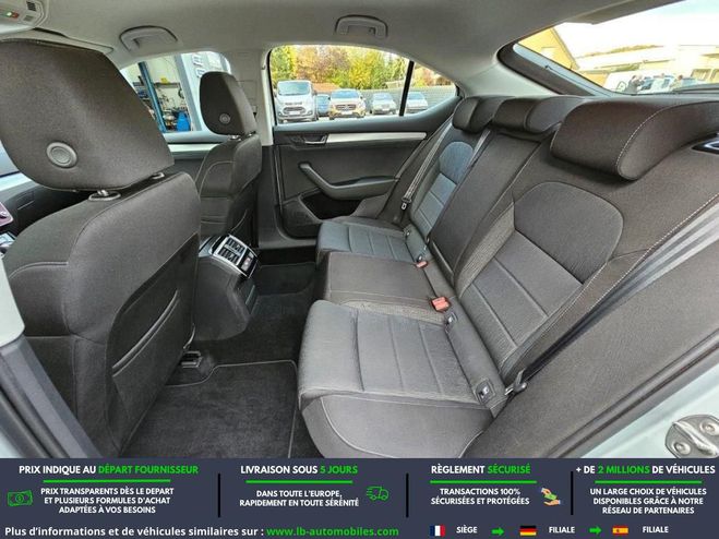 Skoda Superb 1.6 TDI 120 ch BVA Argent� M�tallique de 2018