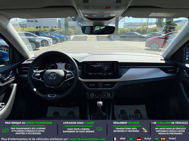 Skoda Scala 1.5 TSI 150 ch BVM Bleu M�tallique de 2021