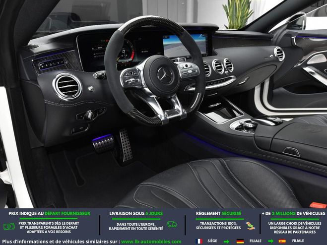 Mercedes Classe S 63 S AMG 4Matic+ Blanc M�tallique de 2020