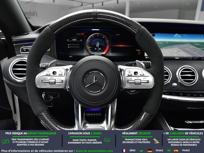 Mercedes Classe S 63 S AMG 4Matic+ Blanc M�tallique de 2020