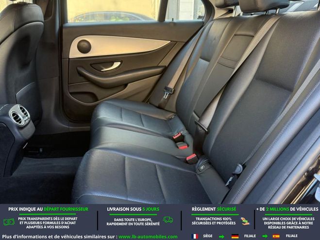 Mercedes Classe E 220 CDI BVA Noir M�tallique de 2017