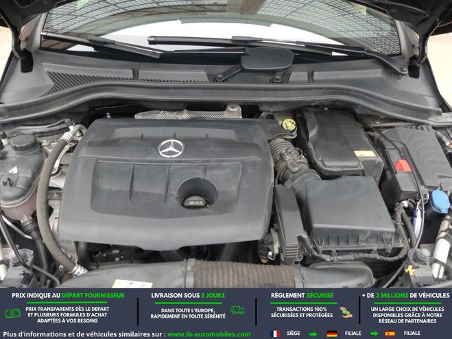 Mercedes Classe B 180 CDI BVA Noir M�tallique de 2015