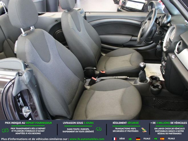 Mini Cabrio 98 ch BVM Brun de 2013
