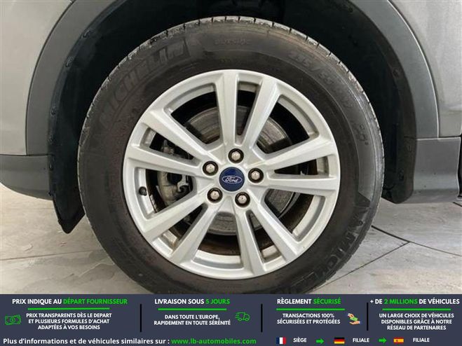 Ford Kuga 2.0 TDCi 120 4x2 Powershift Gris M�tallique de 2019