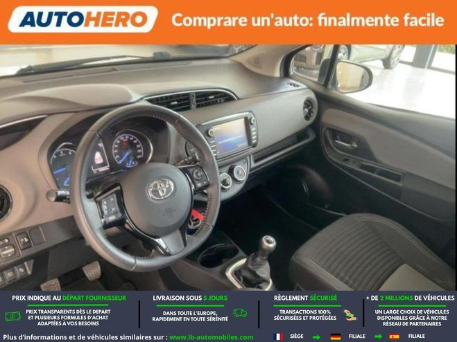 Toyota Yaris 70 VVT-i BVM Gris M�tallique de 2018
