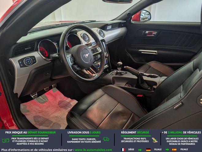 Ford Mustang 5.0 450ch BVM Rouge M�tallique de 2018