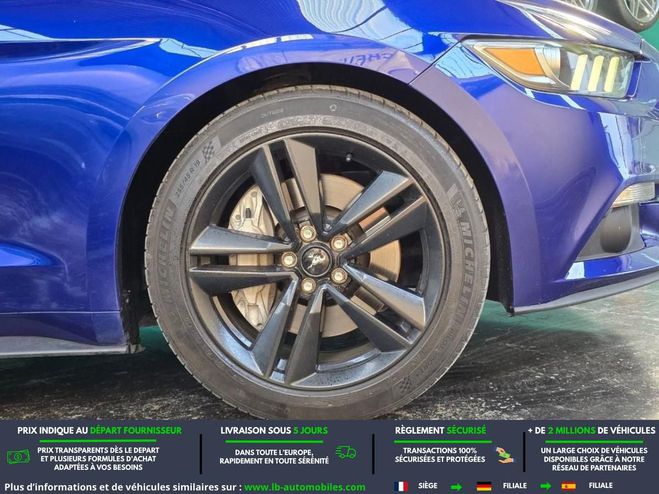 Ford Mustang 2.3 EcoBoost 317 BVM Bleu de 2015