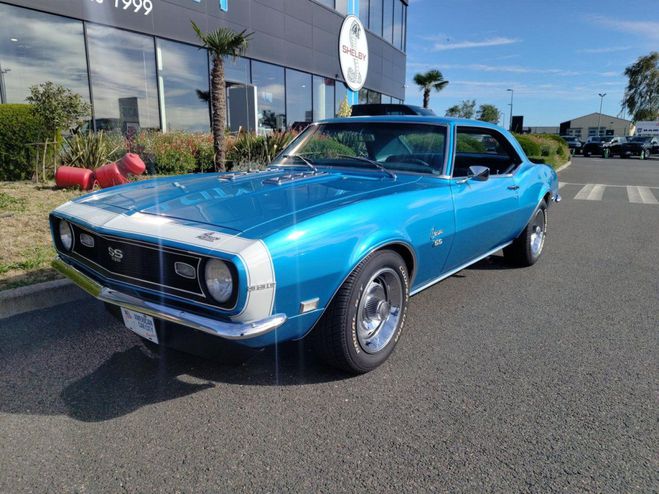 Chevrolet Camaro v�ritable SS 396 boite manuelle 4 BLEU de 1968
