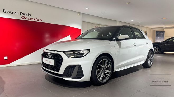 Audi A1 Sportback 30 TFSI 110 ch S tronic 7 S Li Blanc de 2020