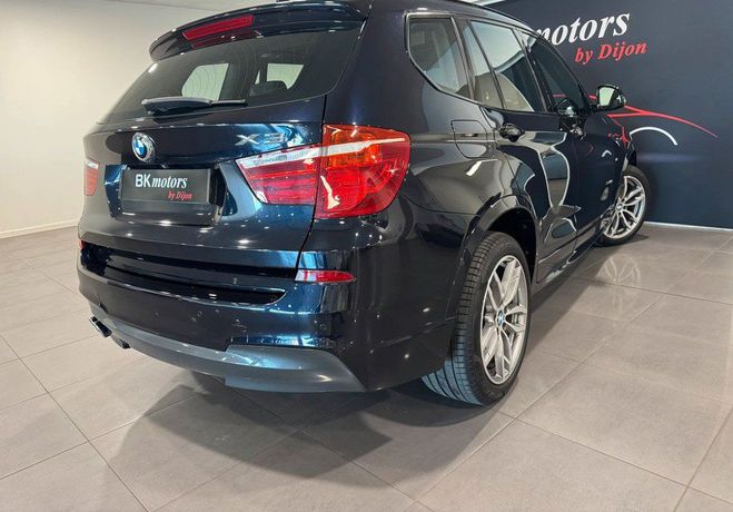 BMW X3 F25 LCI xDrive30d 258ch M Sport BVA8 Noir de 2015