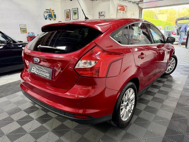 Ford Focus 1.6 16V Ti-VCT - 125 - BVA Titanium - 1  ROUGE de 2012