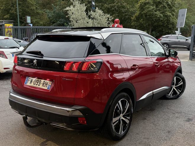 Peugeot 3008 II (2) GT 1.6 HYBRID Cv TVA RECUPERABLE  Rouge de 2021