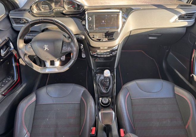 Peugeot 2008 generation-i 1.6 bluehdi 120 gt line cam Noir de 2017