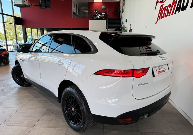 Jaguar F Pace 20d 2.0 D 180cv-BVA-2018 Blanc de 2018