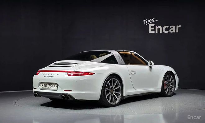 Porsche 911 991.1 Targa 4S 3.8 400ch PDK BLANC de 2015