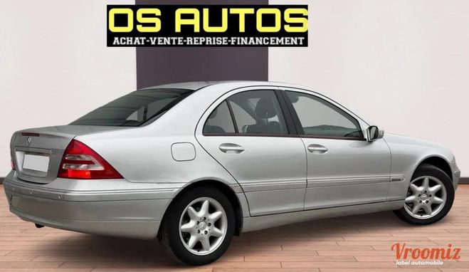 Mercedes Classe C 200 KOMPRESSOR 163CH (11CV) Elegance Pac Gris de 2001