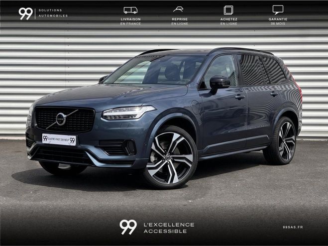 Volvo XC90 T8 AWD Plus Dark 455 ch ?7 places- Batte BLEU de 2023